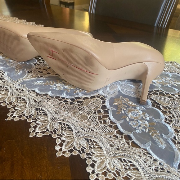 Nine West size 11 Wide flax nude high heel pumps NWOB - Picture 5 of 8